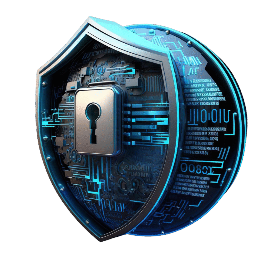 3d internet secuirty badge